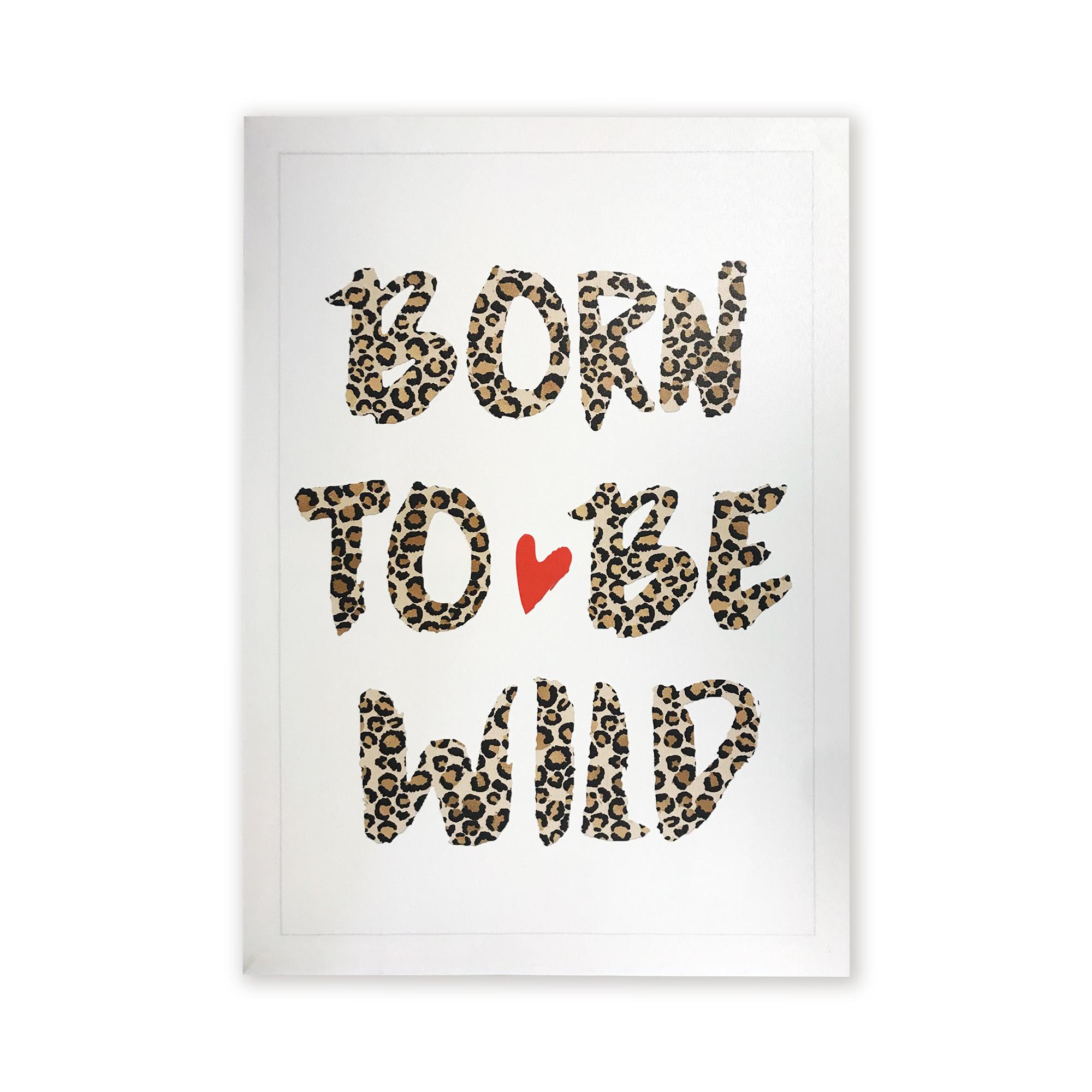 CUADRO BORN TO BE WILD 45x60CM