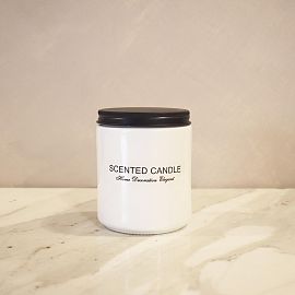 VELA DE VIDRIO WHITE 7CM